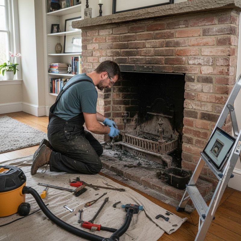 Fireplace Blower Repair detail